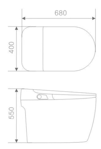 Tankless Multifunctional Intelligent Toilet