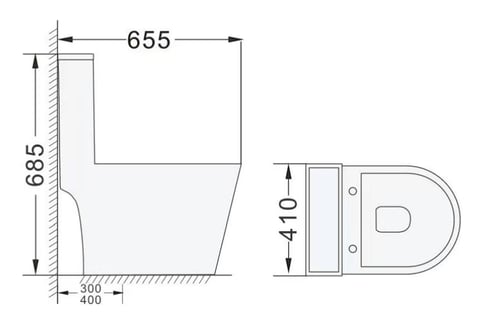 one piece american standard toilets