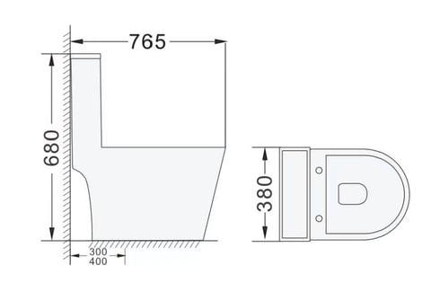 one piece toilets comfort height