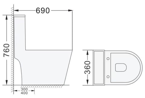 Comfort Seal Toilet