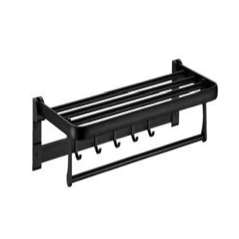 black clothing racks