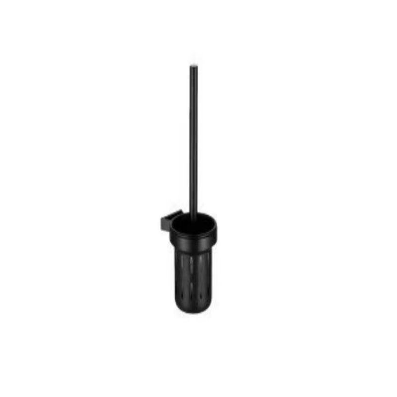 Black toilet brush