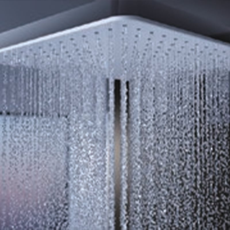 Rainfall Style Energy-saving Shower Head