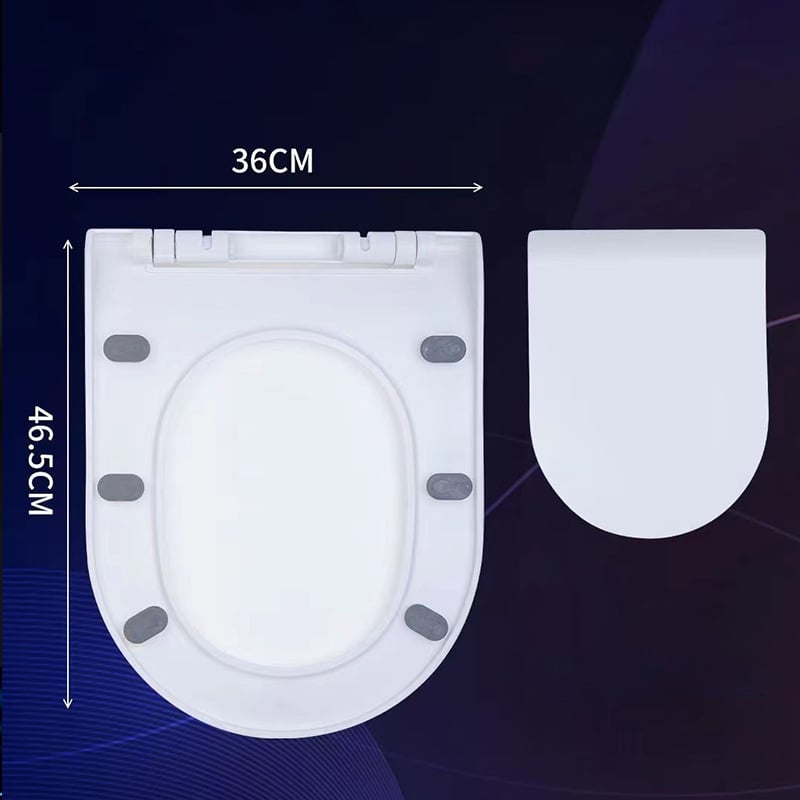 Comfortable Elongated Toilet Seat