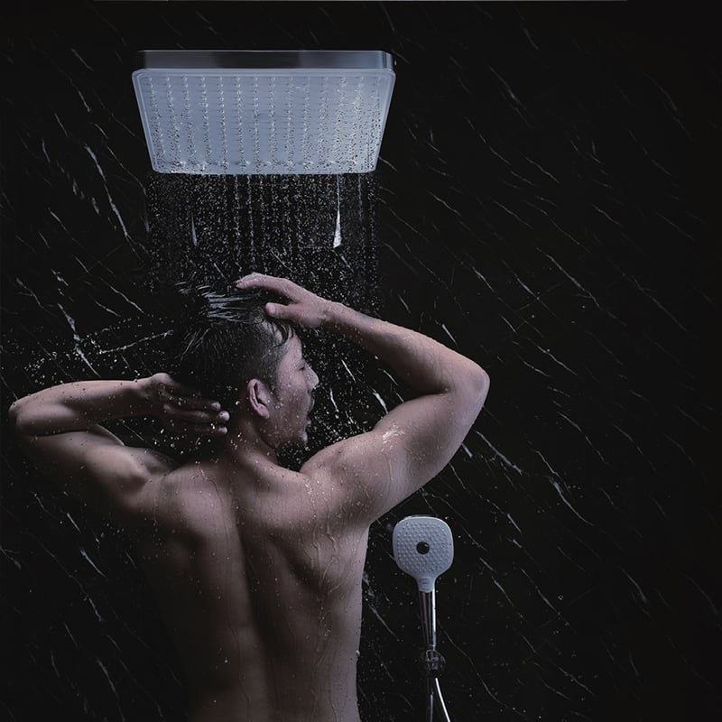 Rainfall Style Energy-saving Shower Head