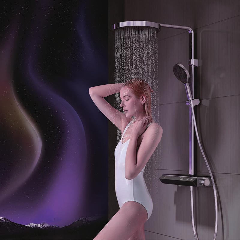 Rainfall Style Energy-saving Shower Head