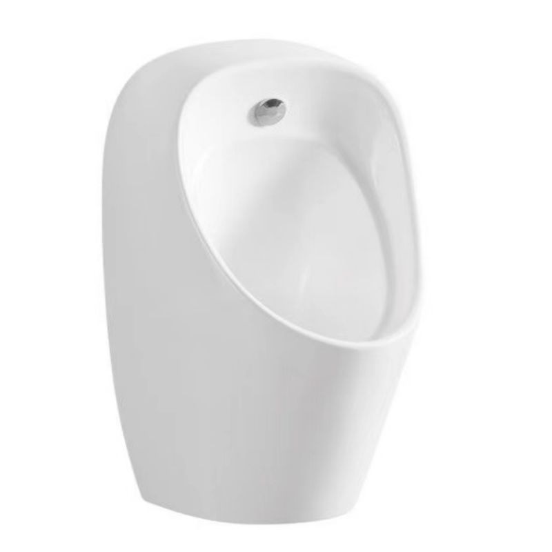 White Waterless Touch Urinal