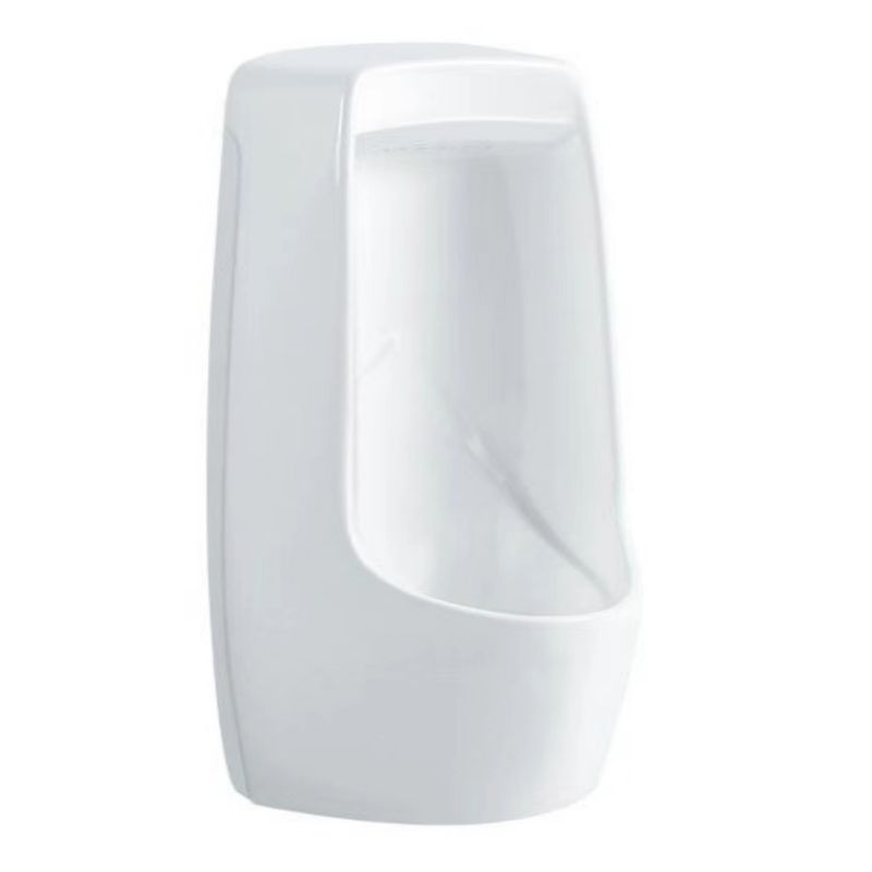 Commercial bathroom urinals white