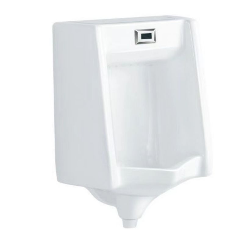 Men's wall mounted flush urinal white