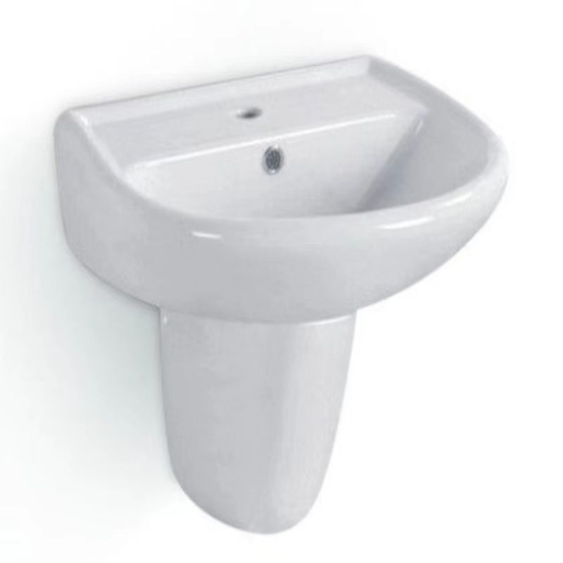 modern small pedestal sink