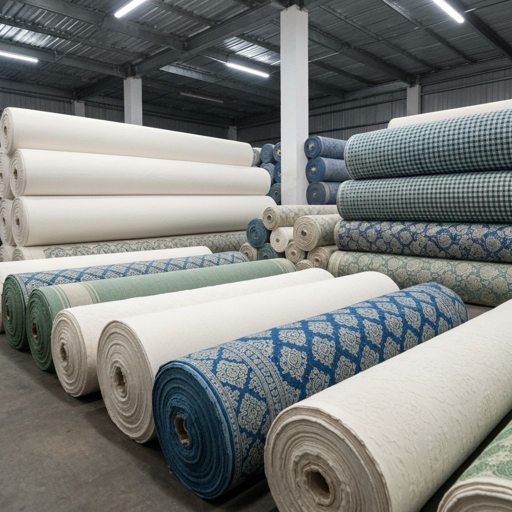 Wysokiej jakości tekstylia indyjskie - tkaniny bawełniane i lniane dla rynków międzynarodowych